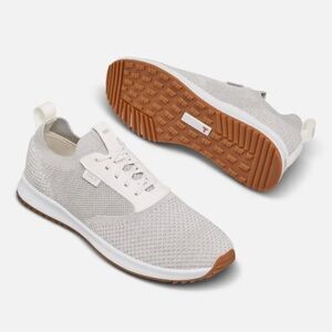 New TRUE All Day Knit II Off-White Spikeless Golf Shoes